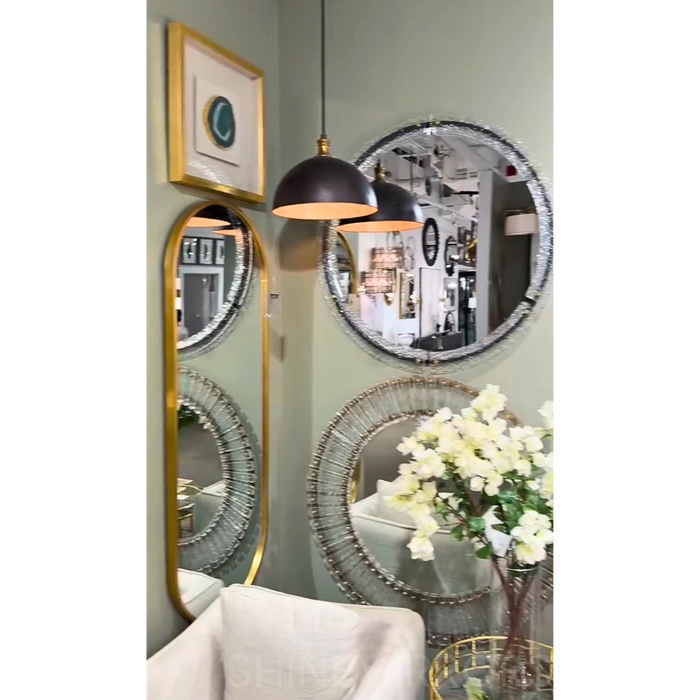 Uttermost Denali Round Mirror