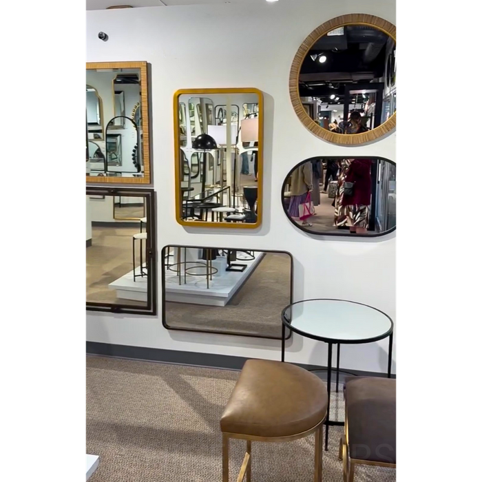 Anouk Gold Curved Edge Wall Mirror