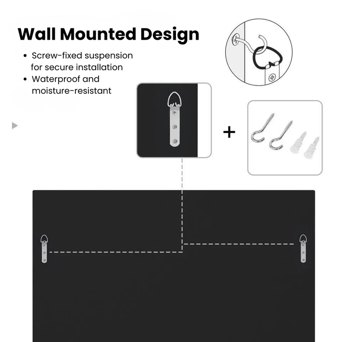 Walter Gold Framed Square Decorative Wall Mirror