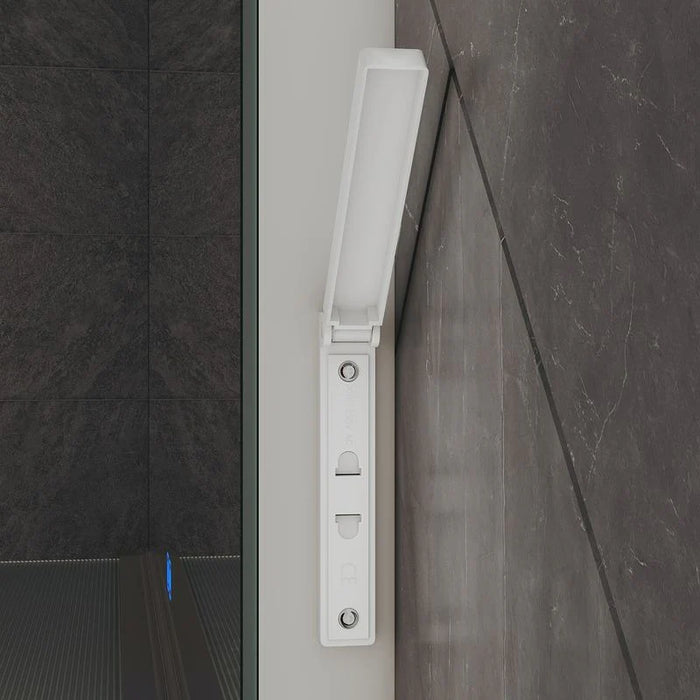 Arzen LED Bathroom Wall Mirror With Glass Shelf