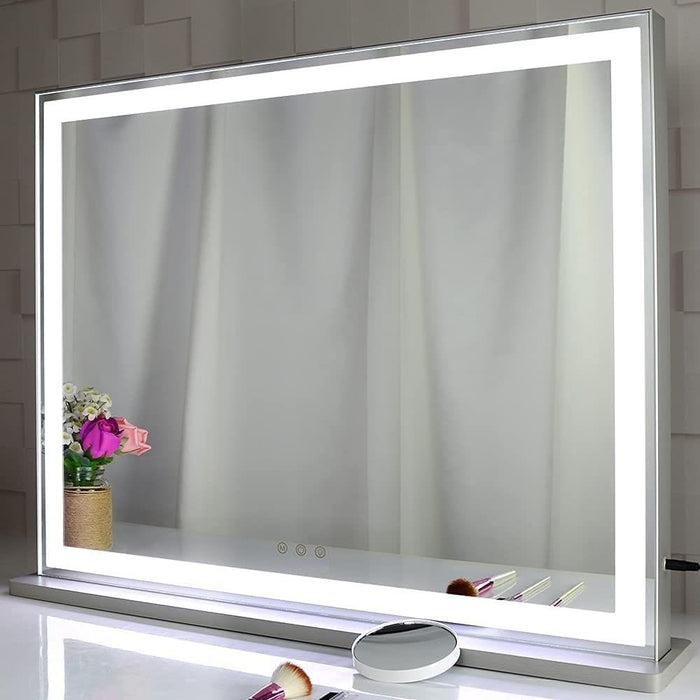 Irina LED Makeup Mirror With Smart Touch Control and 3 Colors Dimmable Lights