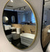 Jade Gold Round Wall Mirror