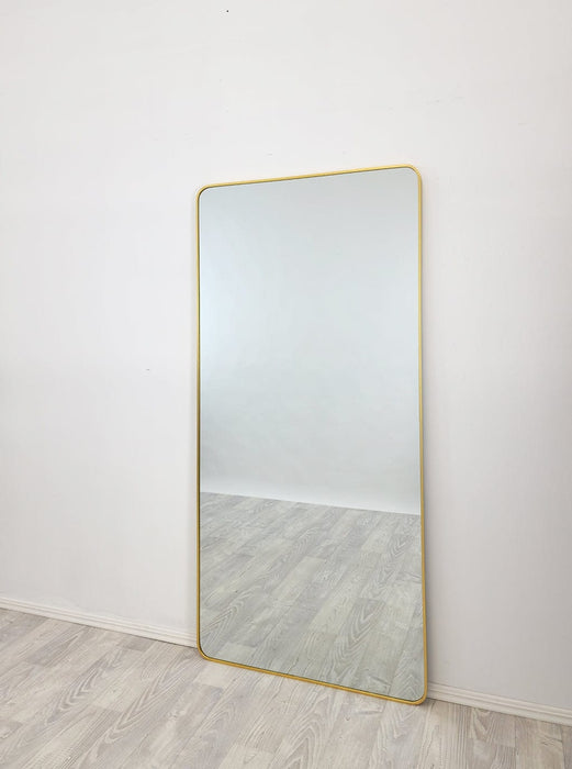 Janeau Gold Rectangle Wall Mirror