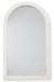 Koen White Arched Wall Mirror