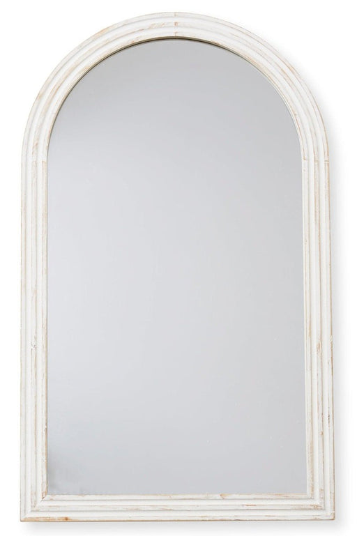 Koen White Arched Wall Mirror