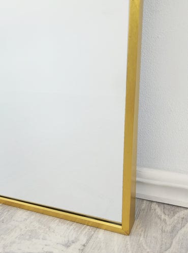 Landon Arch Small Gold Wall Mirror