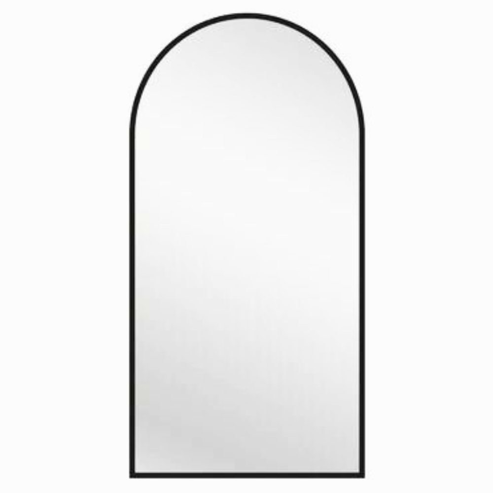 Landon Extra Large Black Arch Wall Mirror — SHINE MIRRORS AUSTRALIA