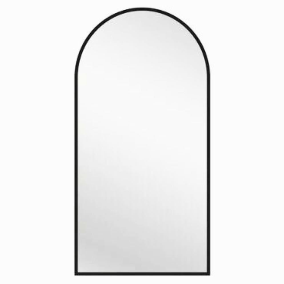 Landon Extra Large Black Arch Wall Mirror — SHINE MIRRORS AUSTRALIA
