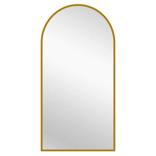Landon Extra Large Gold Arched Wall Mirror