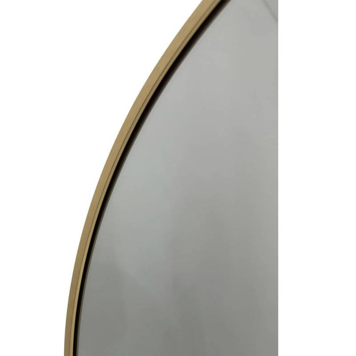 Lordy Gold Arched Cheval Mirror