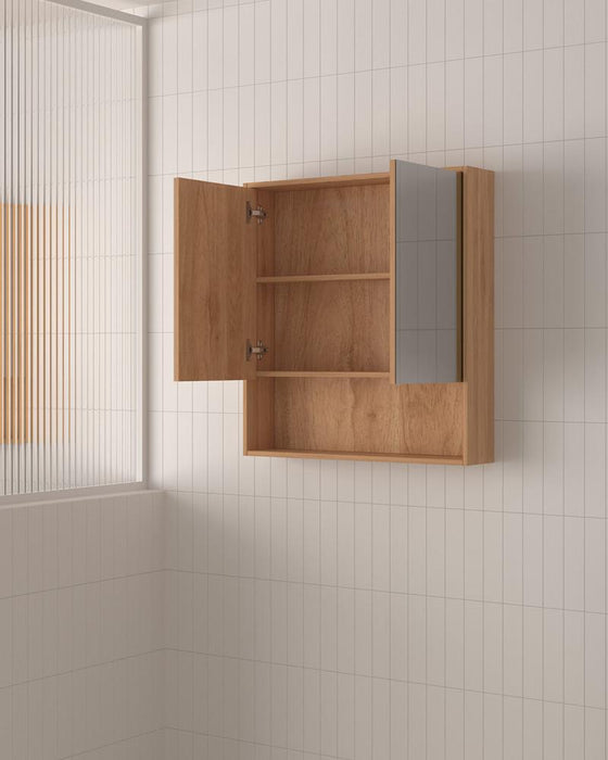Jarren 2 Door Timber Mirror Cabinet