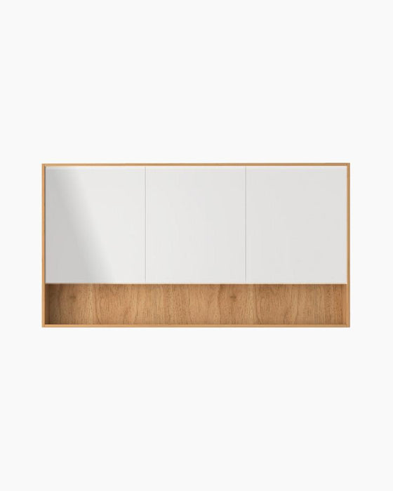 Miel 3 Door Timber Mirror Cabinet