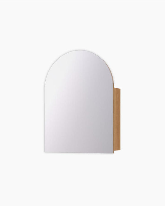 Dana Ash Wood Arch Mirror Cabinet