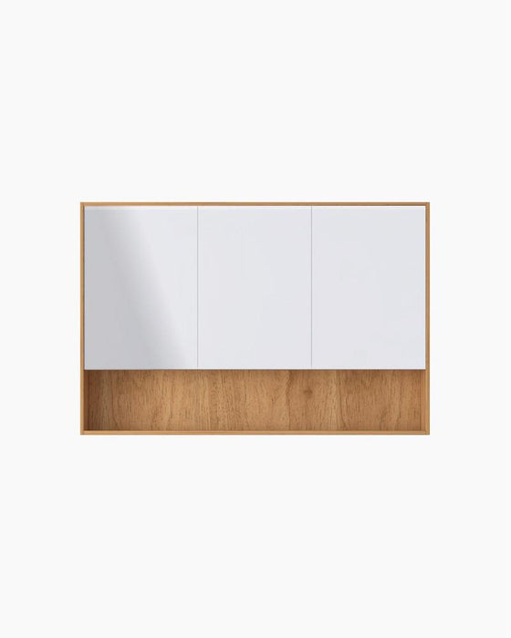 Annie 3 Door Timber Mirror Cabinet