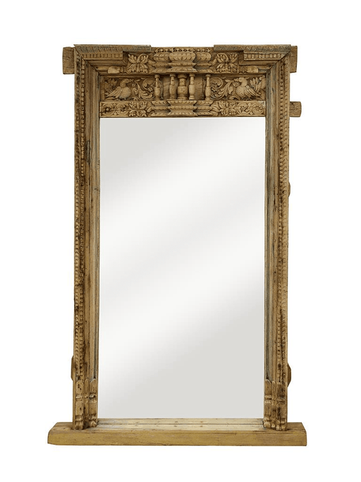 Madisson Antique Wooden Floor Mirror