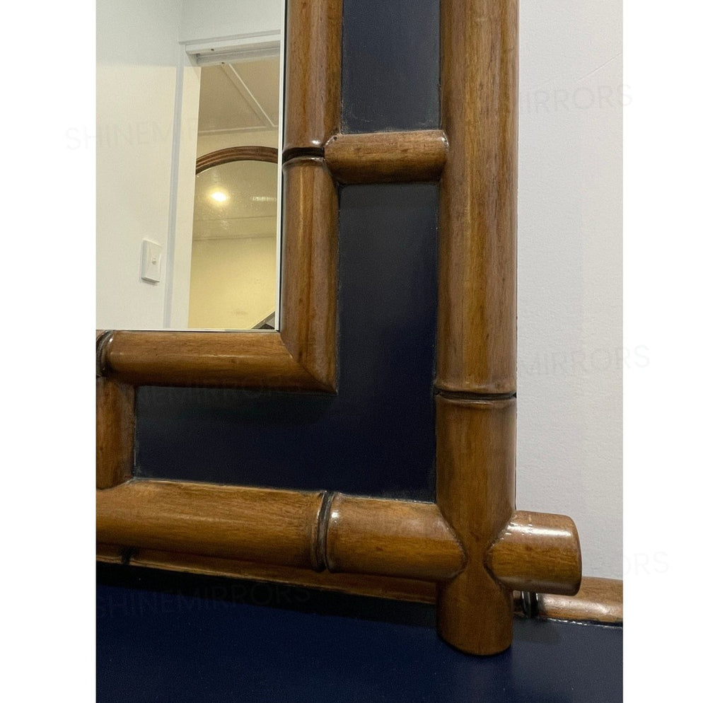 Malinda Navy Blue Large Wall Mirror — SHINE MIRRORS AUSTRALIA