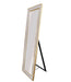 Manuela Gold Beaded Free Standing Cheval Mirror