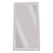 Maverick White Wall Mirror Extra Large: 190cm x 3cm x 109cm