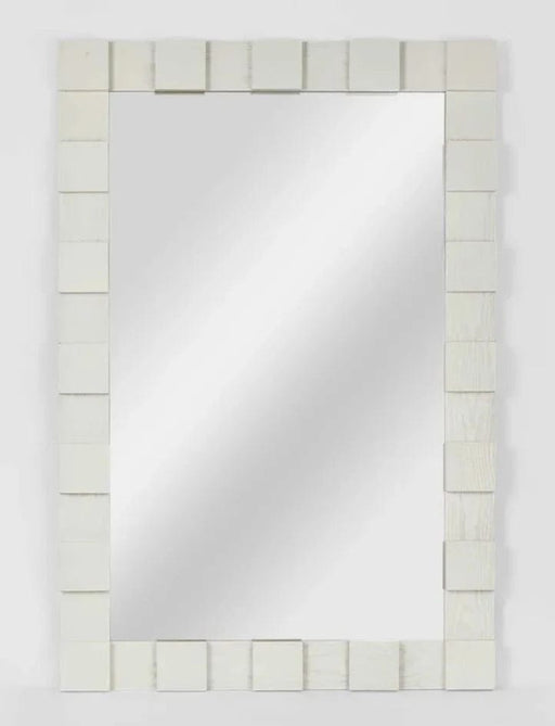 Melanie White Wall Mirror