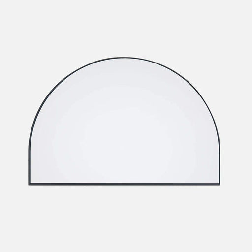Micah Matt Black Arch Mirror Small: 80cm x 2.5cm x 120cm