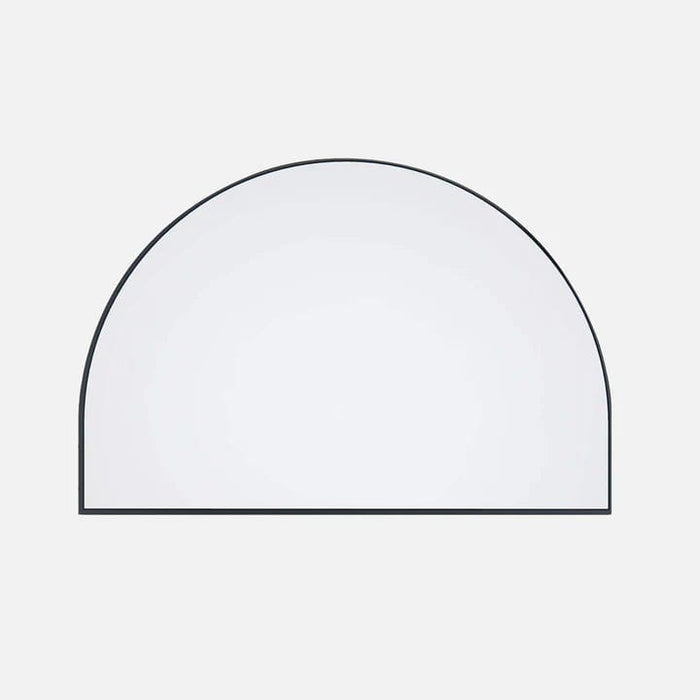 Micah Matt Black Arch Mirror Small: 80cm x 2.5cm x 120cm