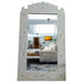 MOTHER OF PEARL SERENE REFLECTION WALL MIRROR