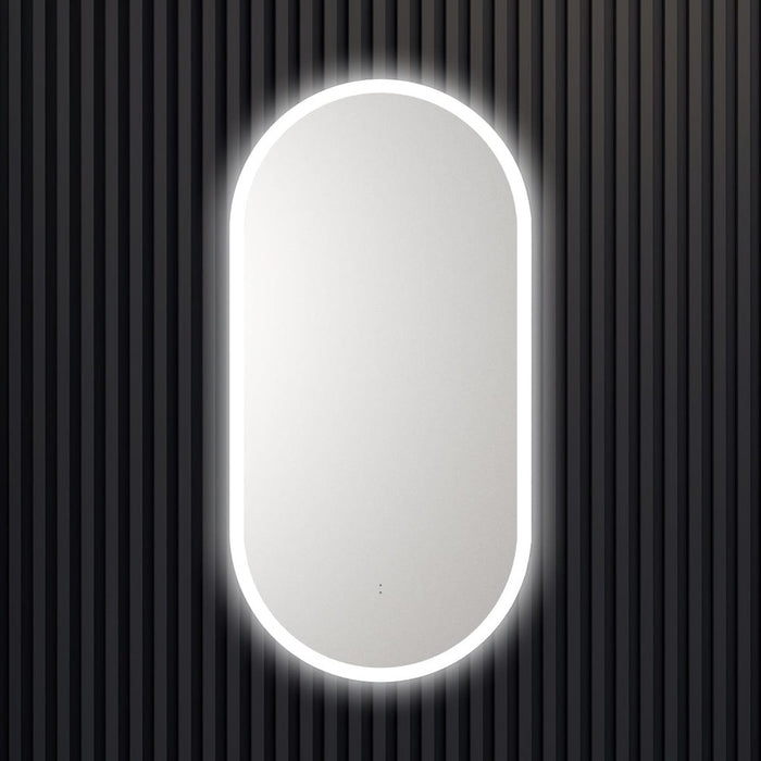 Neo Frameless Pill LED Frontlit Bathroom Mirror