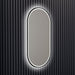 Neo Matte Black Pill LED Frontlit Bathroom Mirror