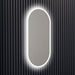 Neo Matte White Pill LED Frontlit Bathroom Mirror
