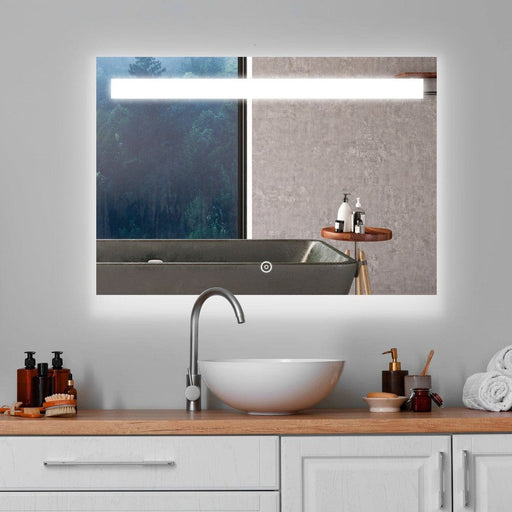 Pascal Frontlit LED Light Bathroom Mirror
