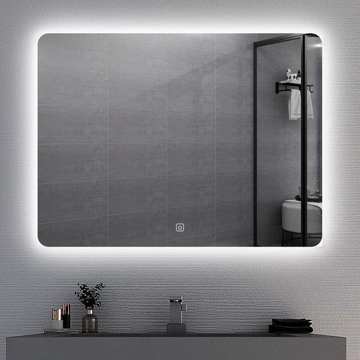 Royce Backlit LED Rectangular Bathroom Mirror