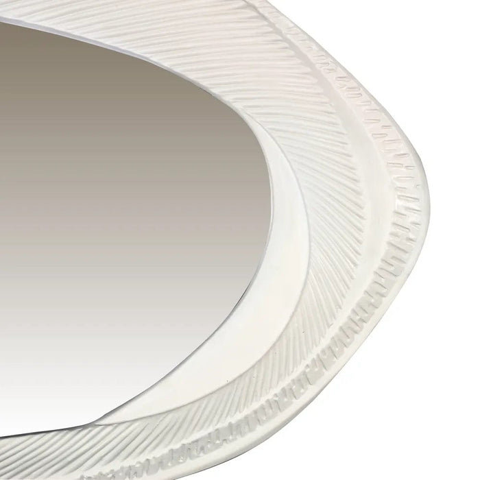 Sabrina White Wall Mirror