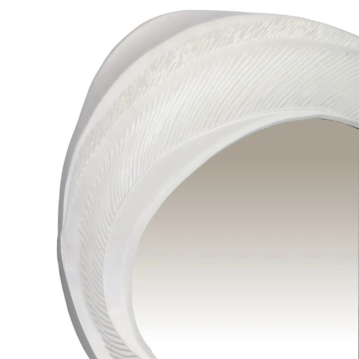 Sabrina White Wall Mirror