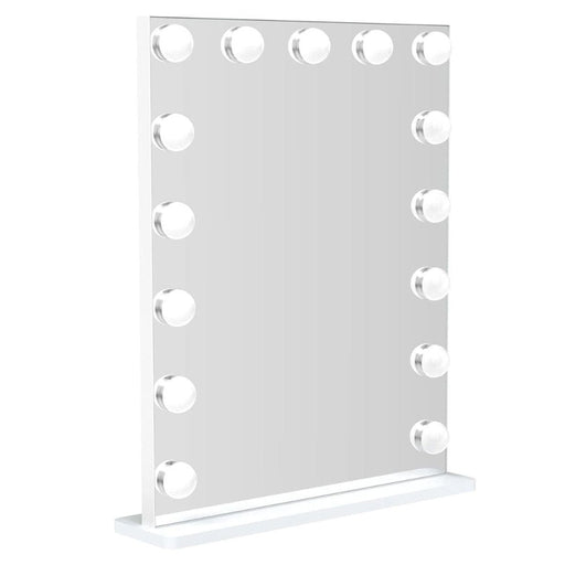 Sandra Vertical Hollywood Mirror with 15 LED Lights - 51cm