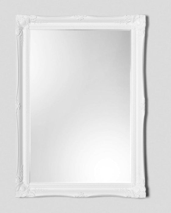 Serena White Large Wall Mirror