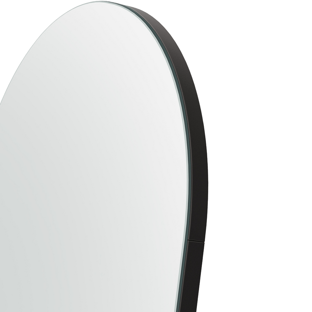 Shantal Black Full length Mirror — SHINE MIRRORS AUSTRALIA