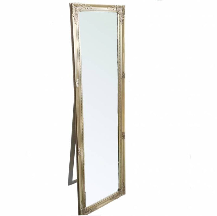 Shiela Champagne Cheval Mirror