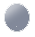 Sphere Matte White Round Frontlit LED Bathroom Mirror 60cm W x 3.5cm x 60cm H- No Demister