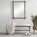 Uttermost Abanu Rectangle Wall Mirror