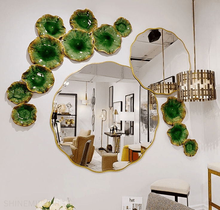 Uttermost Aneta Round Gold Large Wall Mirror