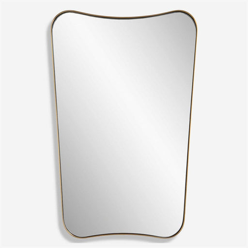 Uttermost Belvoir Brass Mirror