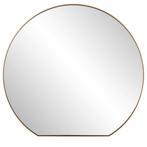 Uttermost Cabell Small Brass Wall Mirror