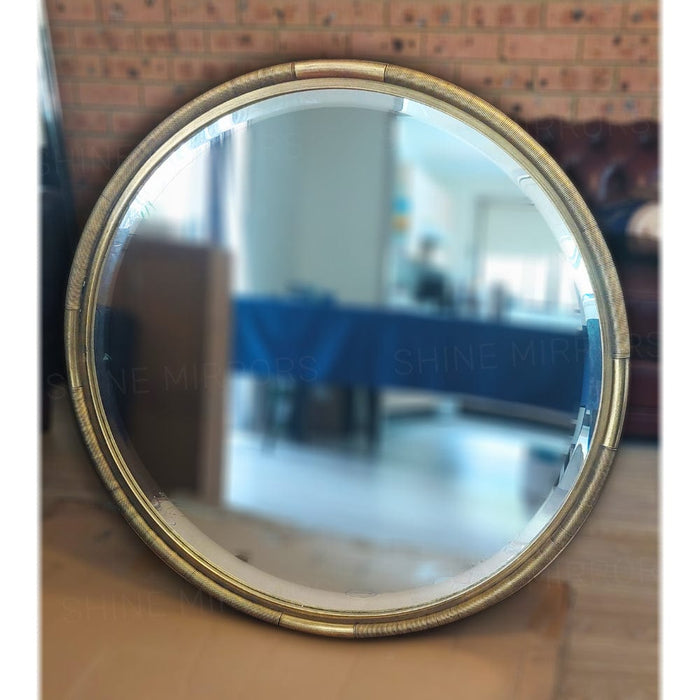 Uttermost Finnick Round Wall Mirror