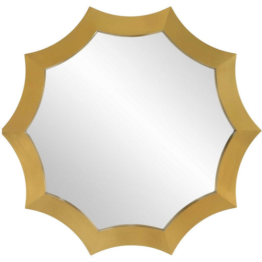 Uttermost Flare Round Mirror