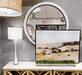 Uttermost Granada Rattan Round Wall Mirror