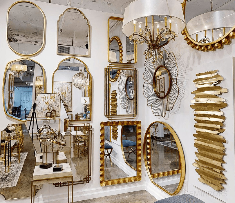 Uttermost Kenitra Antiqued Gold Arch Mirror