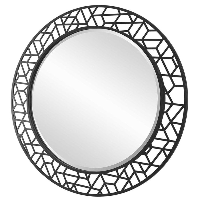 Uttermost Mosaic Round Mirror