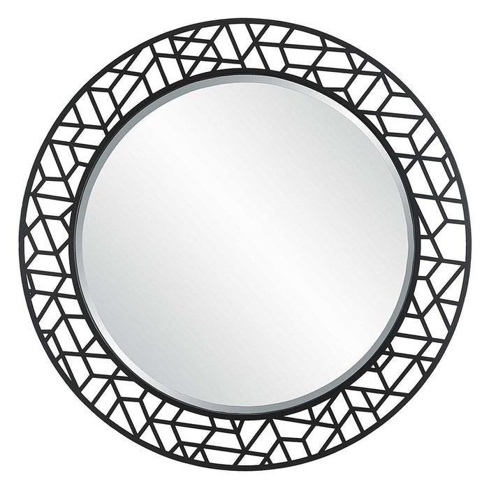Uttermost Mosaic Round Mirror