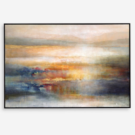 Uttermost Seafaring Dusk Hand Painted Canvas Art