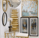 Uttermost Serna Oval Gold Wall Mirror
